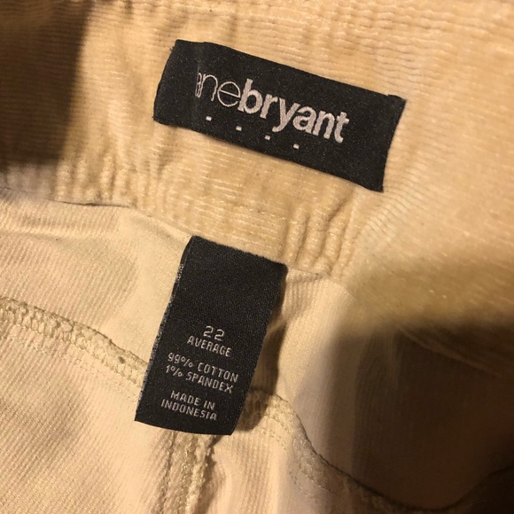 COPY - Lane Bryant corduroy pants. - Picture 2 of 2